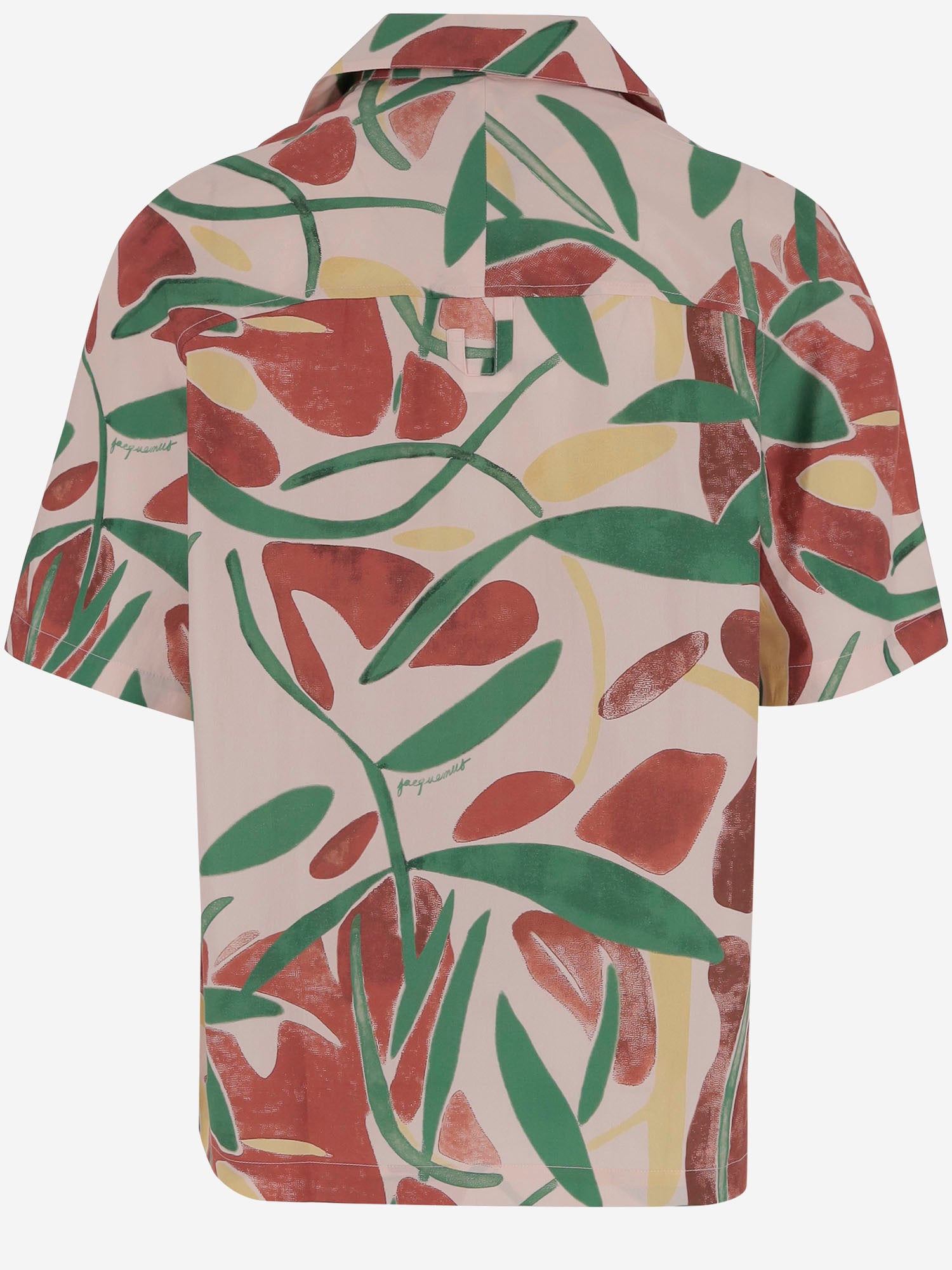 CAMICIA FONCCIO IN COTONE CON STAMPA VEGETALE SHM00535AW00691 4EQ JACQUEMUS 