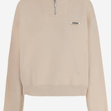 FELPA LA CROISIÈRE IN COTONE SSW00210AJ00174 130 JACQUEMUS 