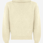 Maglione con dolcevita ampio in lana e cashmere SWW00624AK00278 110 JACQUEMUS 