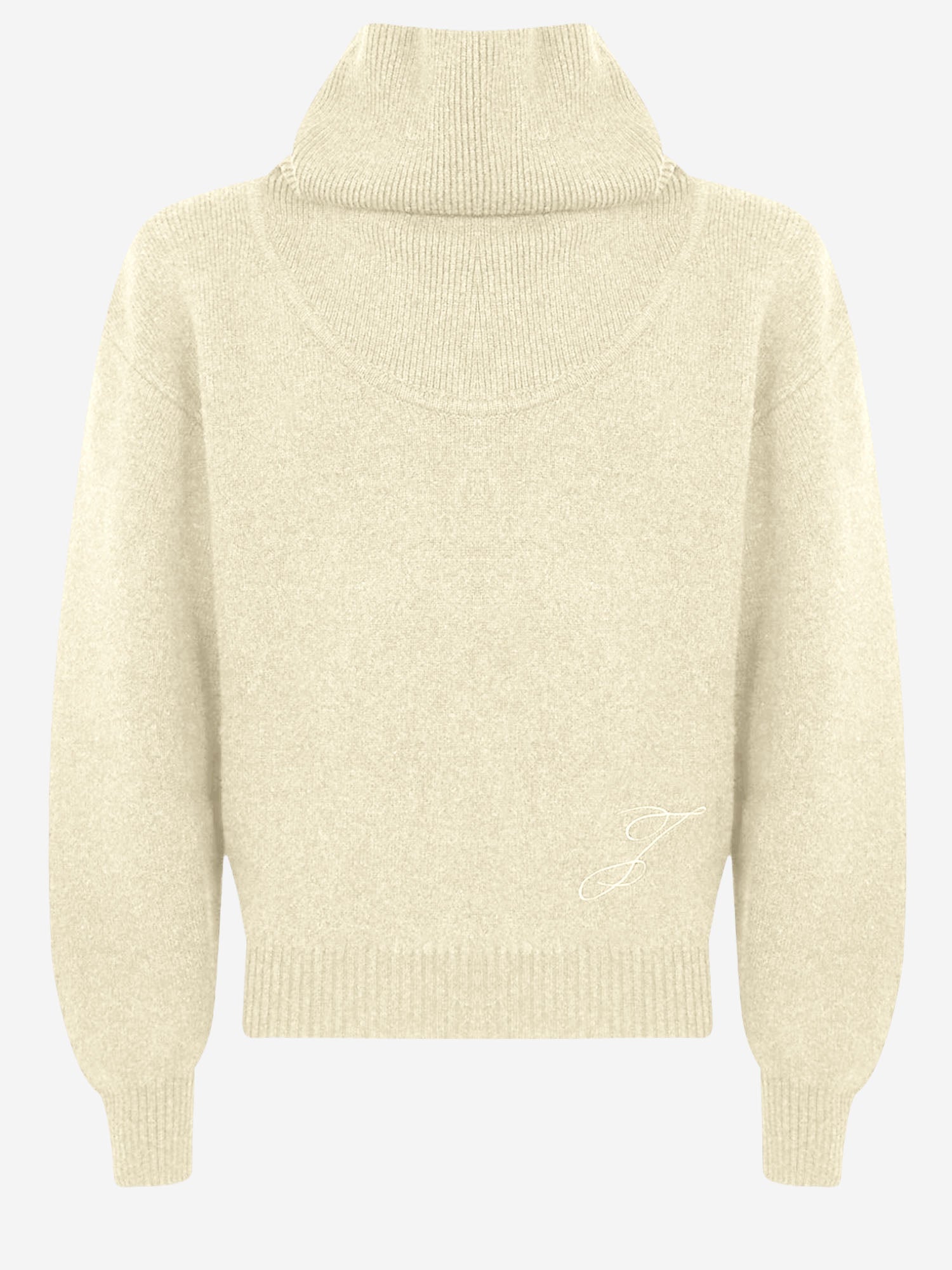 Maglione con dolcevita ampio in lana e cashmere SWW00624AK00278 110 JACQUEMUS 