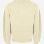 Maglione con dolcevita ampio in lana e cashmere SWW00624AK00278 110 JACQUEMUS 