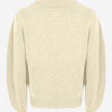 Maglione con dolcevita ampio in lana e cashmere SWW00624AK00278 110 JACQUEMUS 