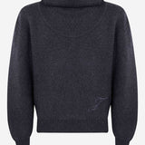 Maglione con dolcevita ampio in lana e cashmere SWW00624AK00278 970 JACQUEMUS 