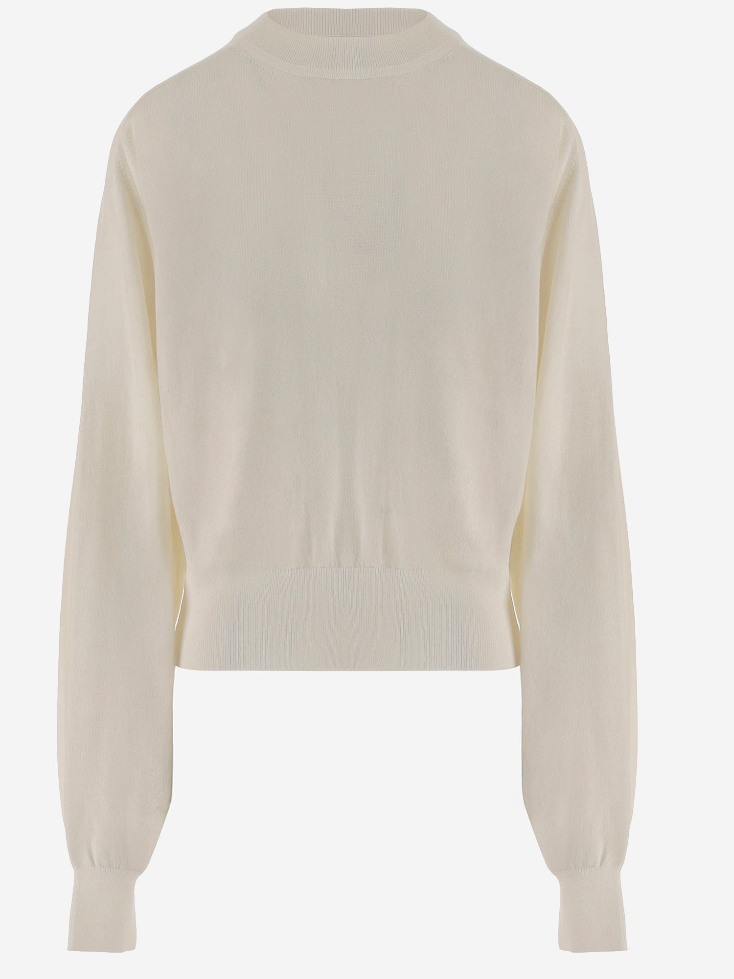 MAGLIONE IN LANA MERINO CON RICAMO LOGO SWW00632AK00299 110 JACQUEMUS 
