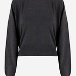 MAGLIONE IN LANA MERINO CON RICAMO LOGO SWW00632AK00299 970 JACQUEMUS 