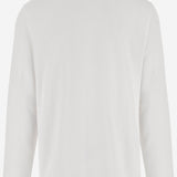 T-SHIRT A MANICHE LUNGHE CON LOGO TSM00570AJ00226 100 JACQUEMUS 