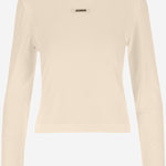 LE T-SHIRT GROS GRAIN MANCHES LONGUES TSW00155AJ00124 130 JACQUEMUS 