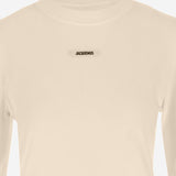 LE T-SHIRT GROS GRAIN MANCHES LONGUES TSW00155AJ00124 130 JACQUEMUS 