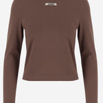 LE T-SHIRT GROS GRAIN MANCHES LONGUES TSW00155AJ00124 880 JACQUEMUS 