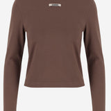 LE T-SHIRT GROS GRAIN MANCHES LONGUES TSW00155AJ00124 880 JACQUEMUS 