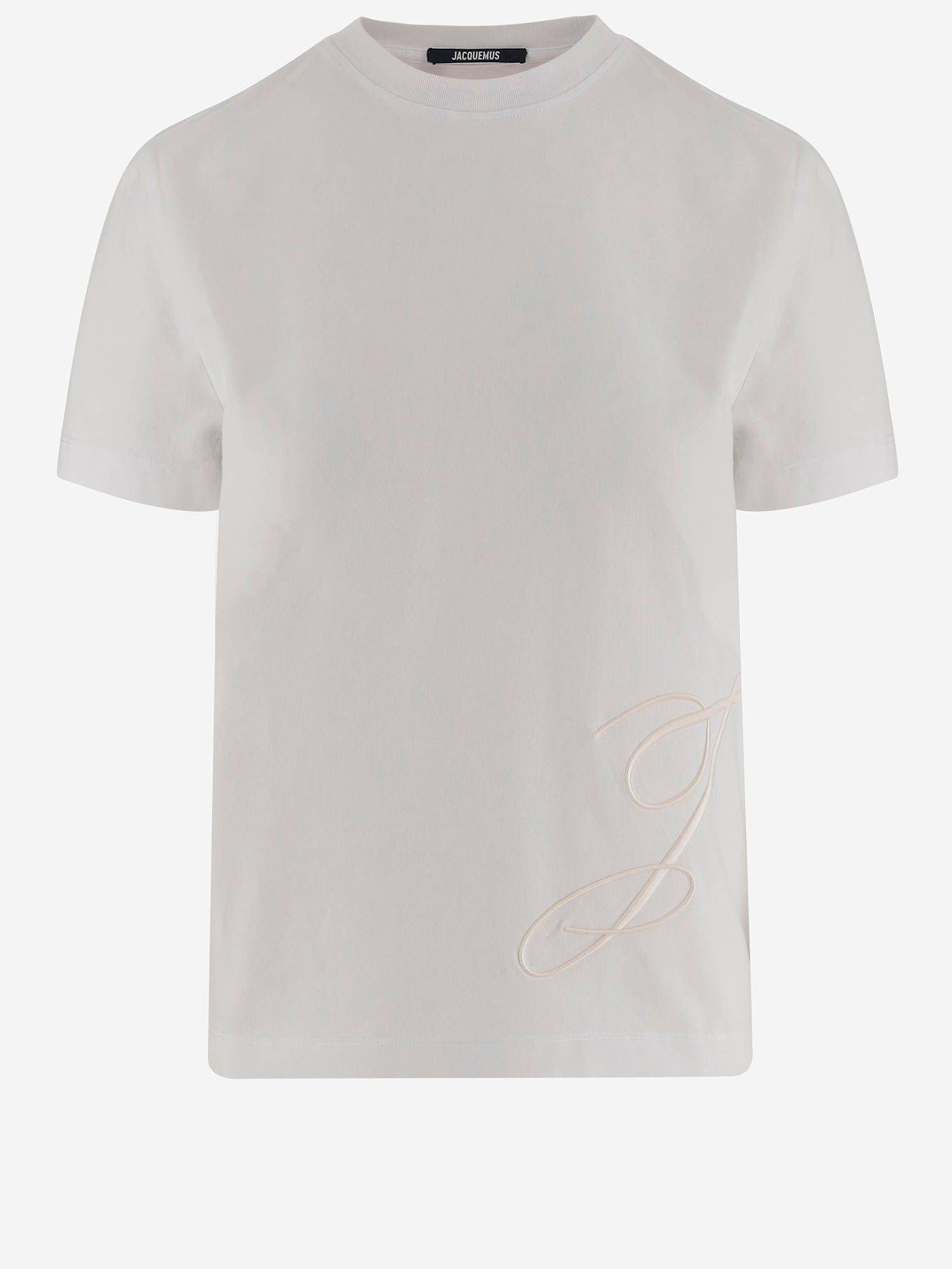T-SHIRT IN JERSEY DI COTONE TSW00549AJ00068 100 JACQUEMUS 
