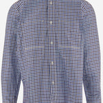 CAMICIA IN COTONE CON MOTIVO CHECK A CONTRASTO WPB013W25 1 JUNYA WATANABE 