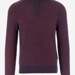 MAGLIA IN MISTO LANA CON ZIP AL COLLO K4138JW KB8 K-WAY 