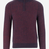 MAGLIA IN MISTO LANA CON ZIP AL COLLO K4138JW KB8 K-WAY 