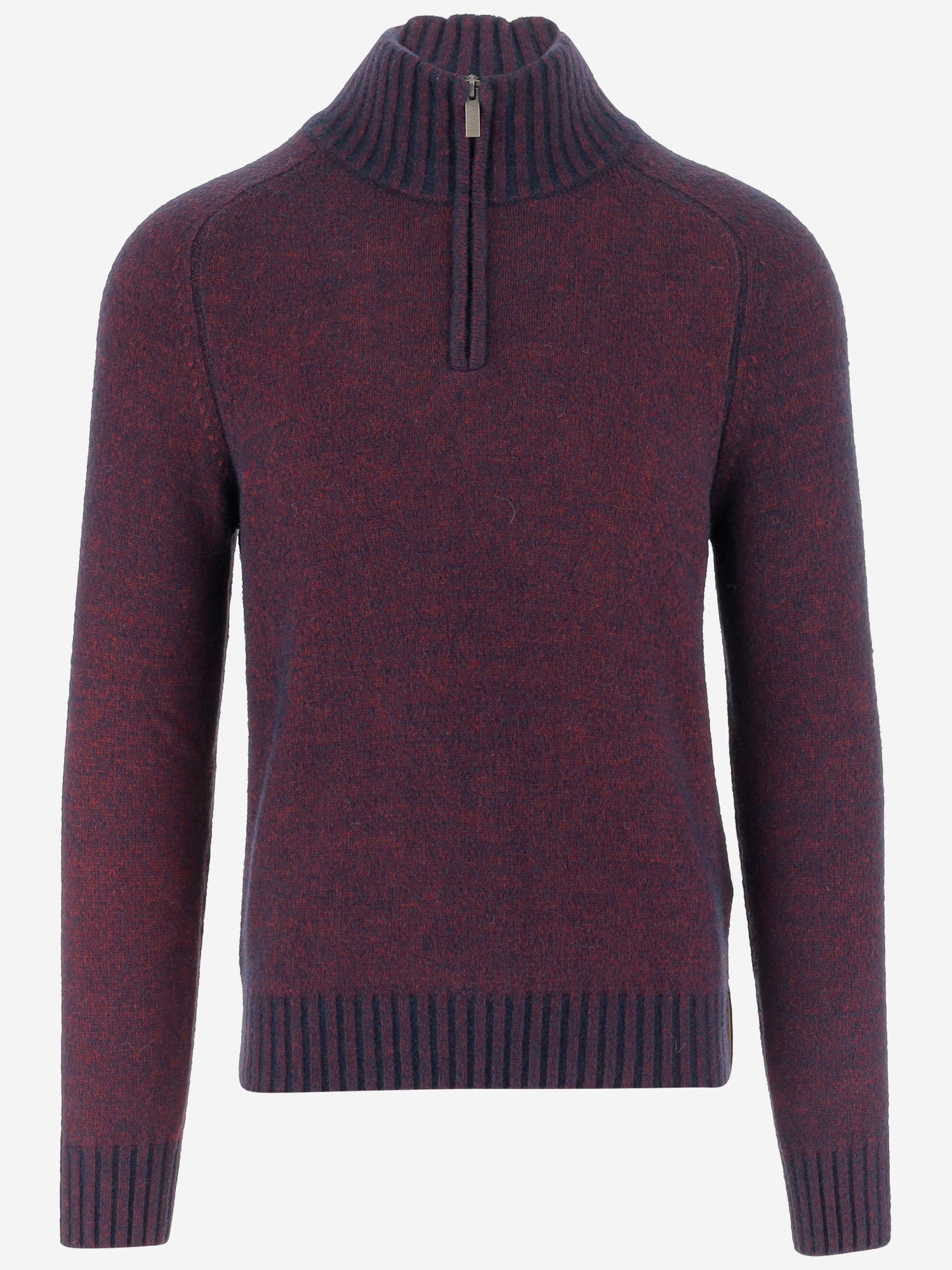 MAGLIA IN MISTO LANA CON ZIP AL COLLO K4138JW KB8 K-WAY 