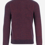 MAGLIA IN MISTO LANA CON ZIP AL COLLO K4138JW KB8 K-WAY 