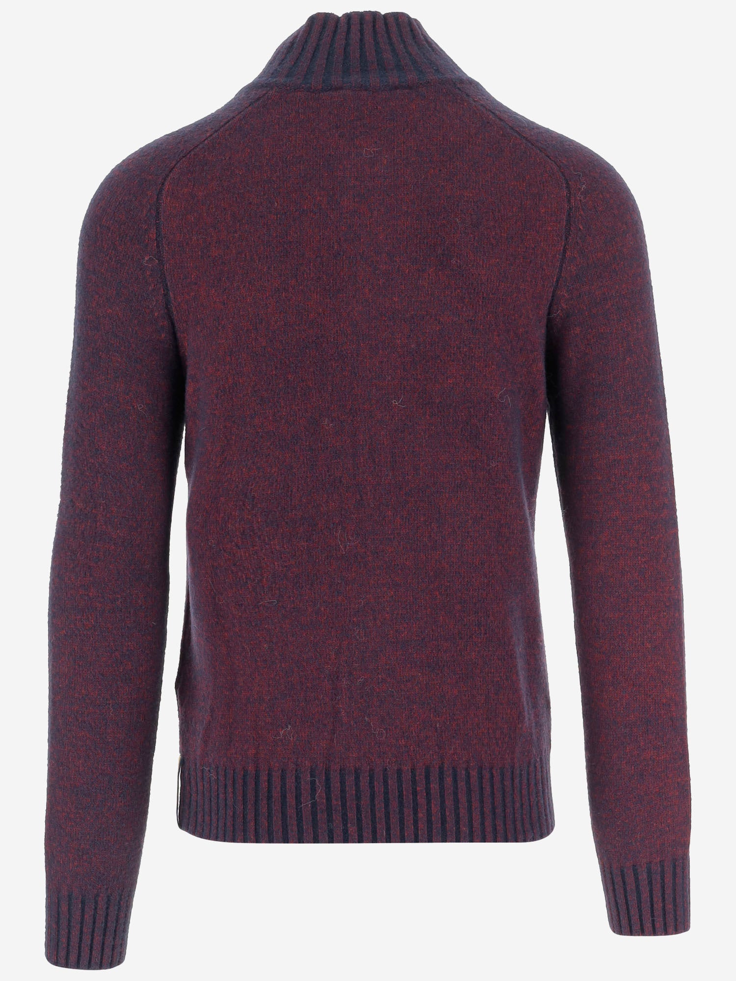 MAGLIA IN MISTO LANA CON ZIP AL COLLO K4138JW KB8 K-WAY 
