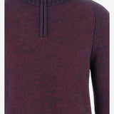 MAGLIA IN MISTO LANA CON ZIP AL COLLO K4138JW KB8 K-WAY 