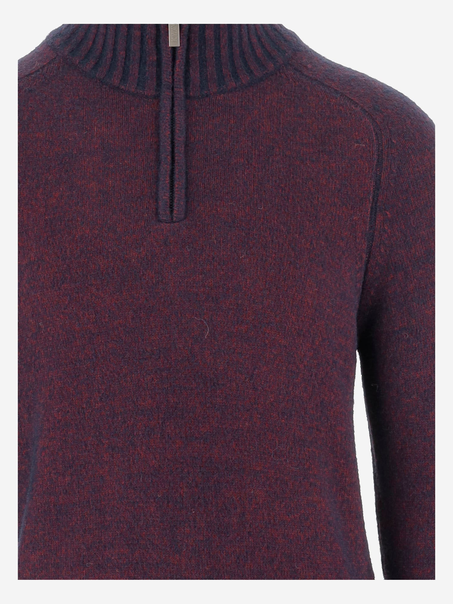 MAGLIA IN MISTO LANA CON ZIP AL COLLO K4138JW KB8 K-WAY 