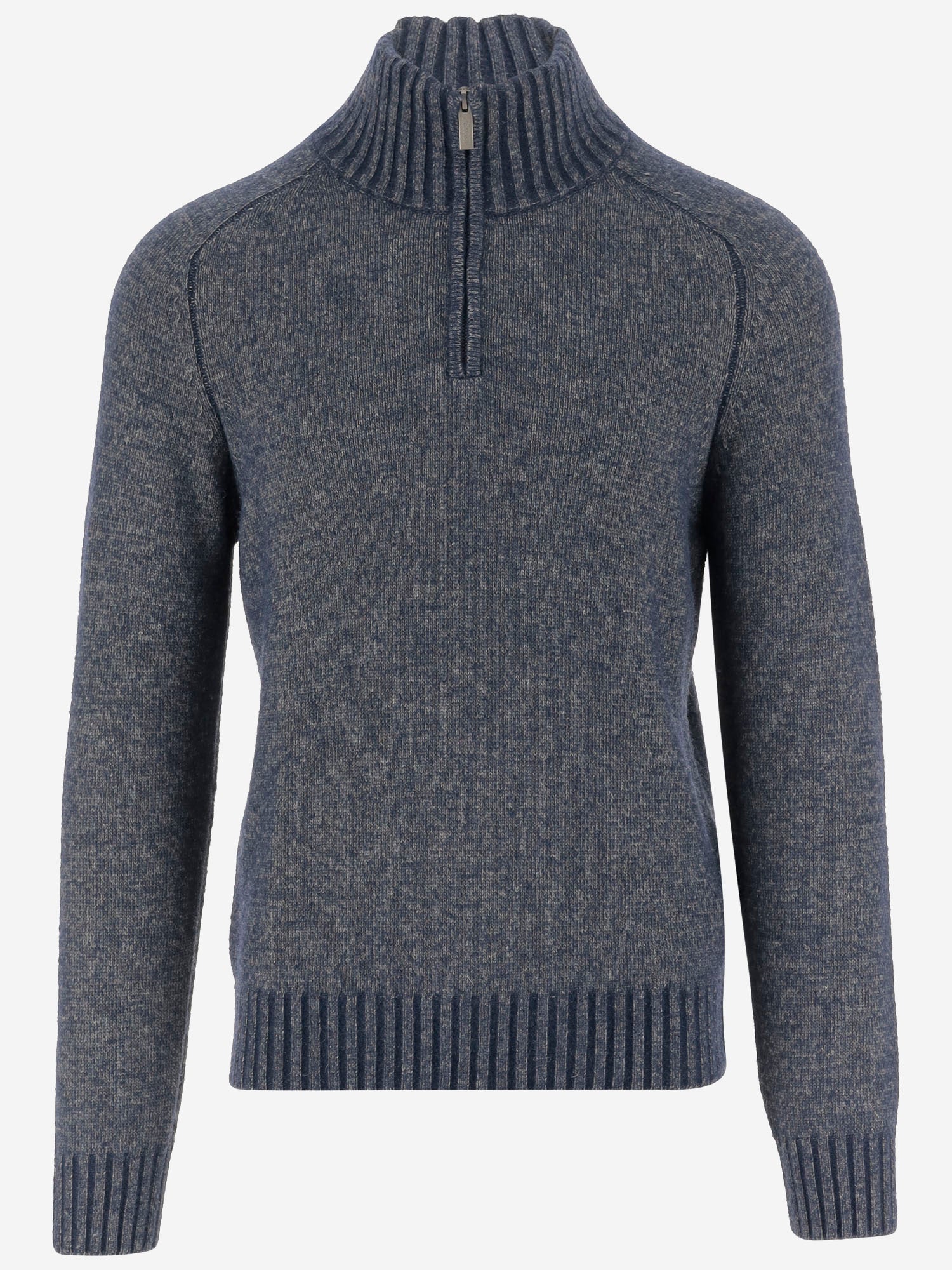 MAGLIA IN MISTO LANA CON ZIP AL COLLO K4138JW KBC K-WAY 