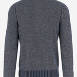 MAGLIA IN MISTO LANA CON ZIP AL COLLO K4138JW KBC K-WAY 