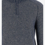 MAGLIA IN MISTO LANA CON ZIP AL COLLO K4138JW KBC K-WAY 