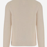 MAGLIA CON TRECCE IN COTONE E ALPACA K4138LW KBG K-WAY 