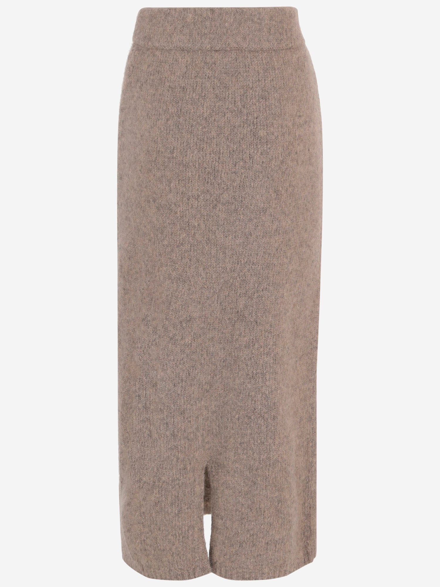 GONNA LUNGA IN MISTO LANA AW25B2476Y222 ASH LAUREN MANOOGIAN 