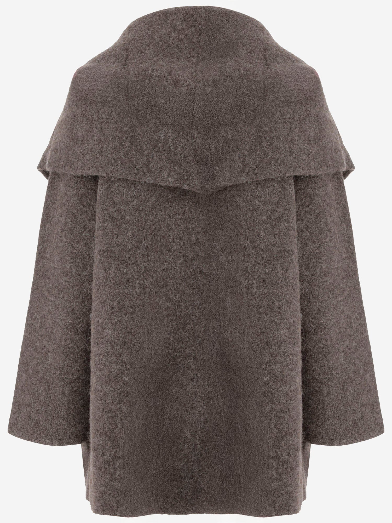 CAPPOTTO IN MISTO BABY ALPACA E LANA MERINO AW25C1180Y119 BLACKENED LAUREN MANOOGIAN 