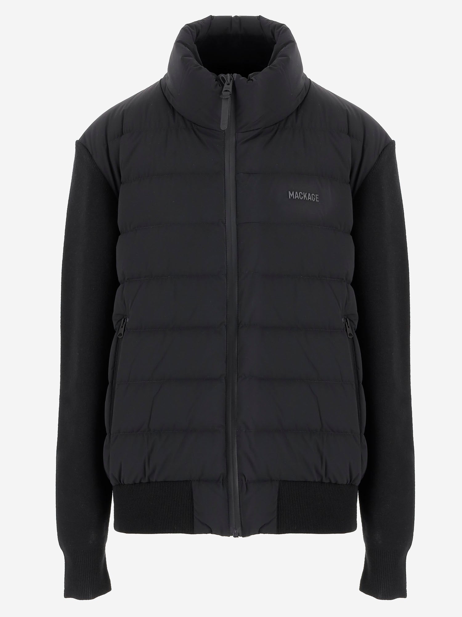GIACCA IN MISTO LANA STRETCH CON LOGO HANEYCITYZ C0001 MACKAGE 