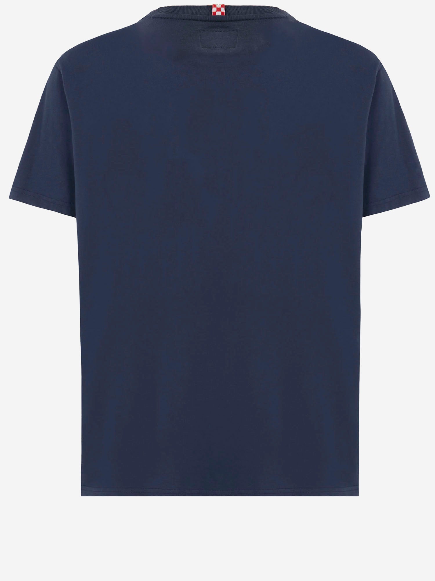 T-SHIRT IN COTONE CON STAMPA LOGO ARN0001 00860I MC2 SAINT BARTH 