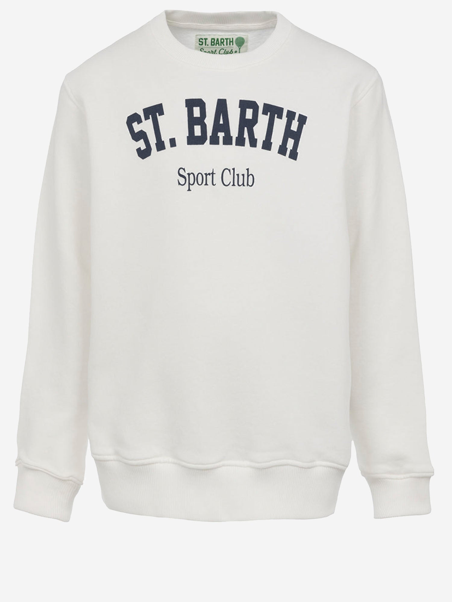 FELPA IN COTONE CON LOGO SOH0004 00861I MC2 SAINT BARTH 