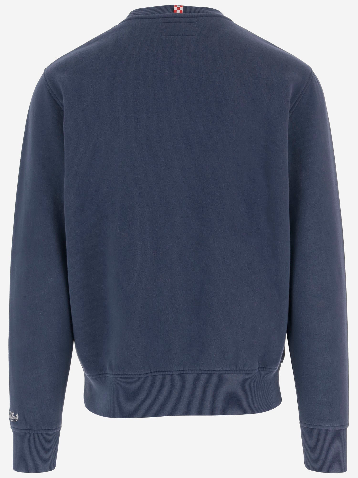 FELPA IN COTONE CON  RICAMO LOGO SOH0004 02645I MC2 SAINT BARTH 