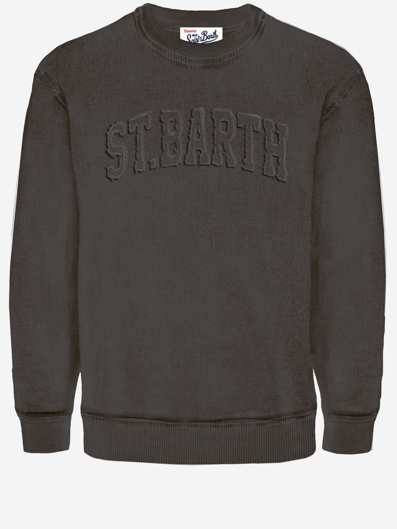 FELPA IN COTONE CON RICAMO FRONTALE SOH0004 02697I MC2 SAINT BARTH 