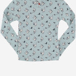 MAGLIA IN COTONE A COLLO ALTO CON STAMPA K3110W25 0A5 MISHA & PUFF KIDS 