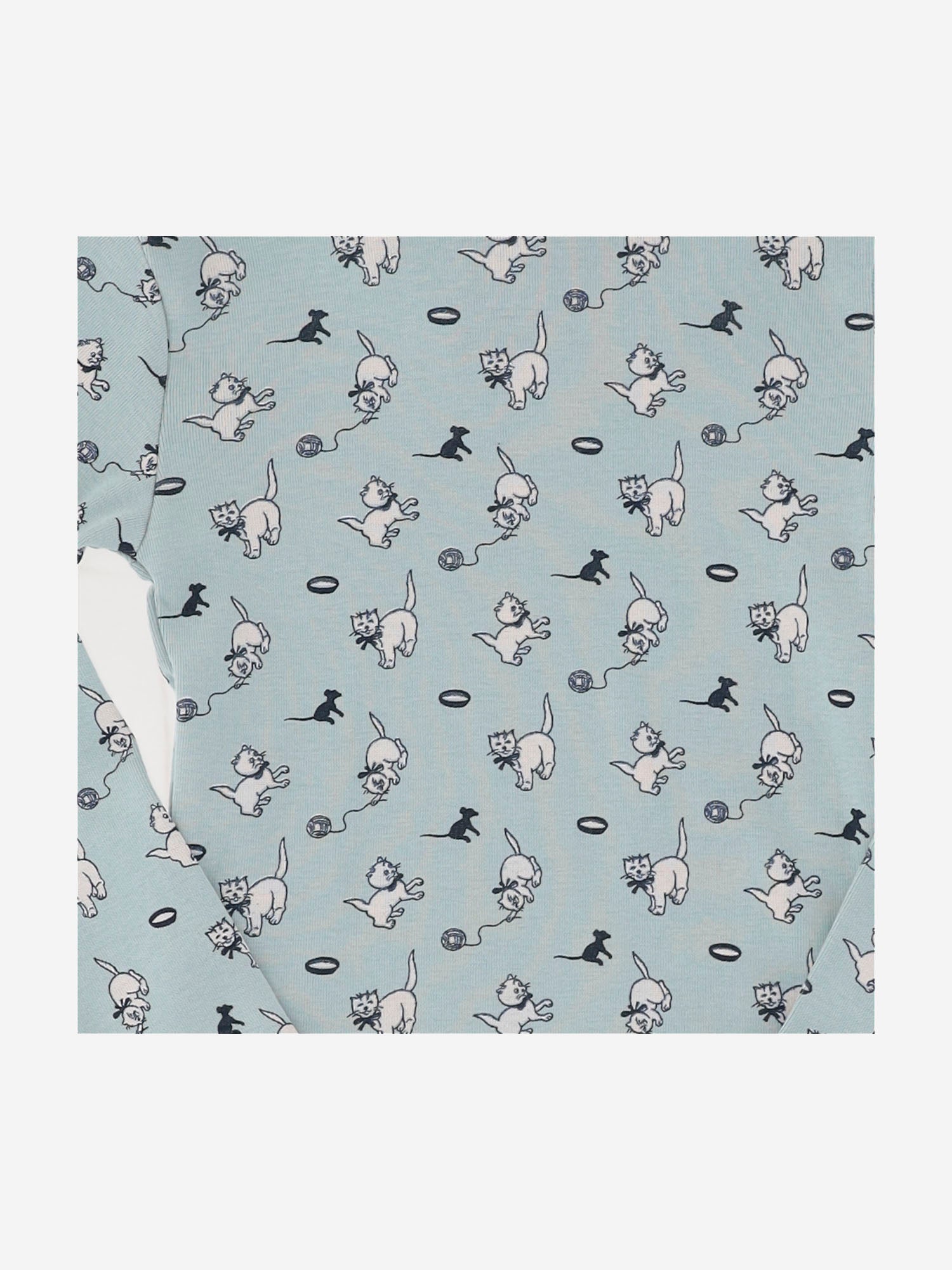 MAGLIA IN COTONE A COLLO ALTO CON STAMPA K3110W25 0A5 MISHA & PUFF KIDS 