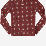 MAGLIA IN COTONE A COLLO ALTO CON STAMPA K3110W25 0A6 MISHA & PUFF KIDS 