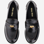 MOCASSINI IN PELLE 5D506E 070F0002 MIU MIU 