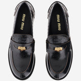 MOCASSINI IN PELLE 5D506E 070F0002 MIU MIU 