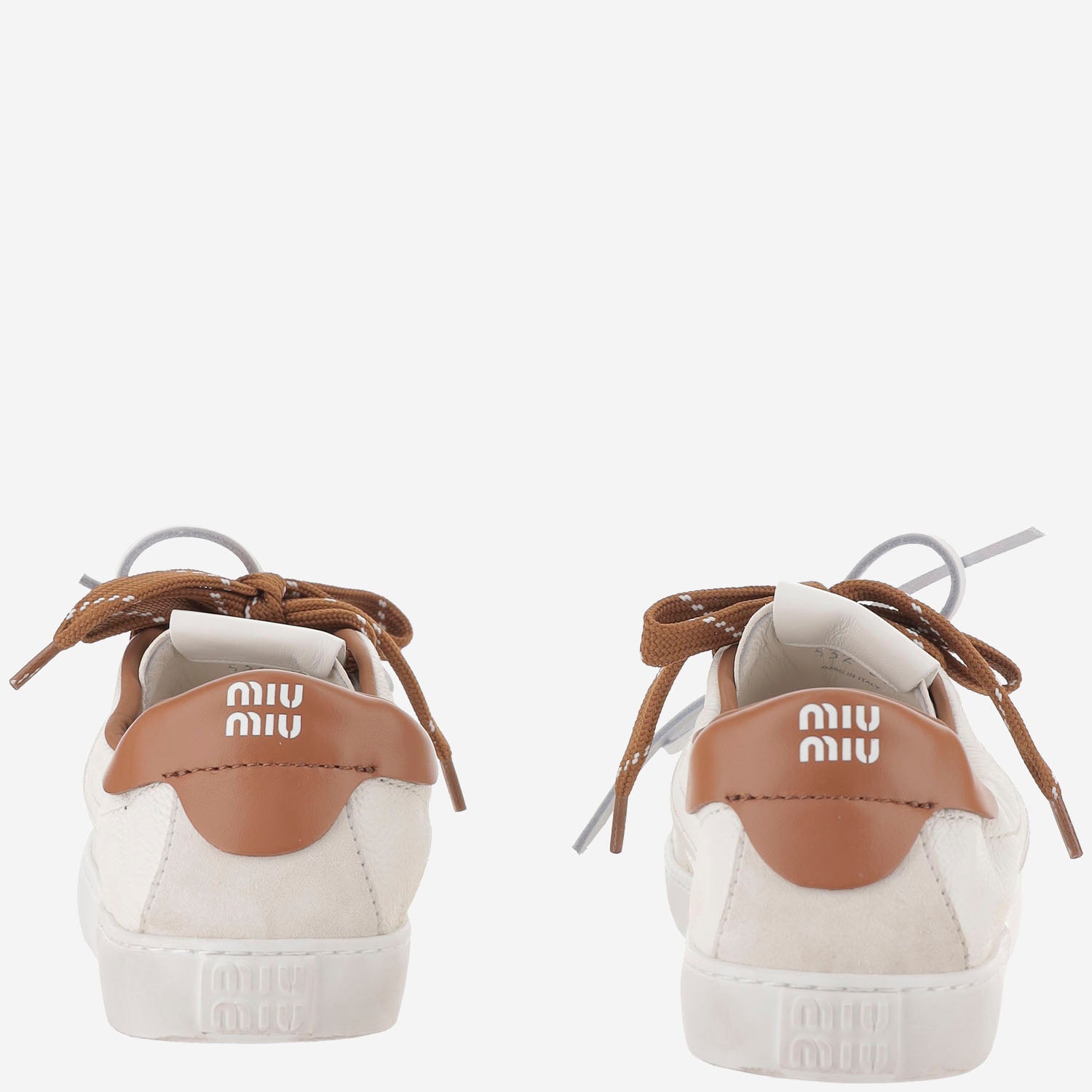 SNEAKERS IN PELLE DECO 5E532E 2KJF0TPR MIU MIU 