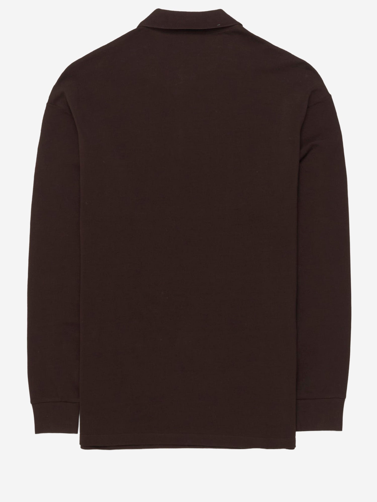 POLO A MANICHE LINGHE IN COTONE CON LOGO MJL019 14RWF0324 MIU MIU 