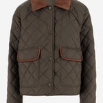 GIUBBOTTO TRAPUNTATO IN NYLON ML1310 17OOF0161 MIU MIU 