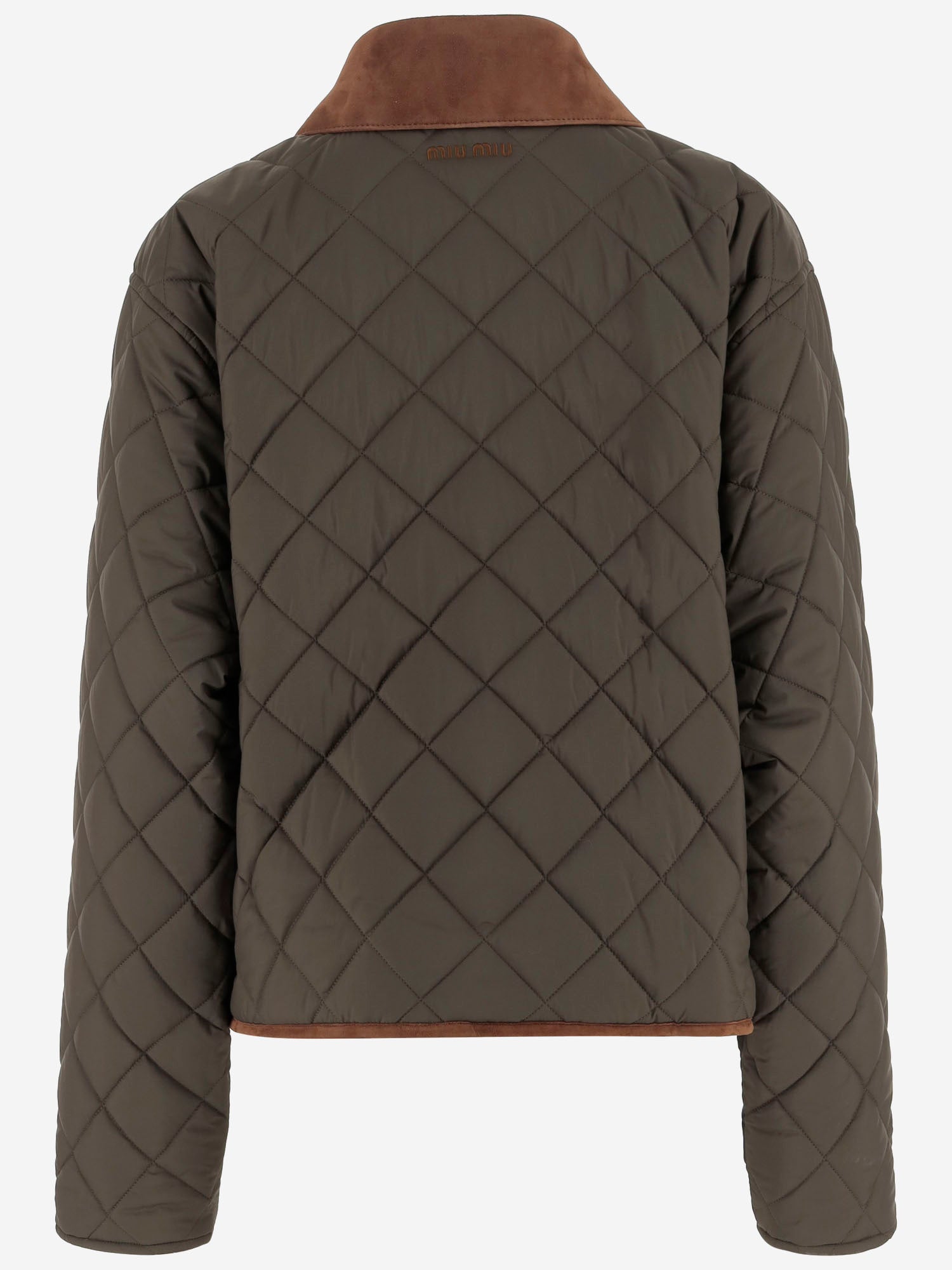 GIUBBOTTO TRAPUNTATO IN NYLON ML1310 17OOF0161 MIU MIU 