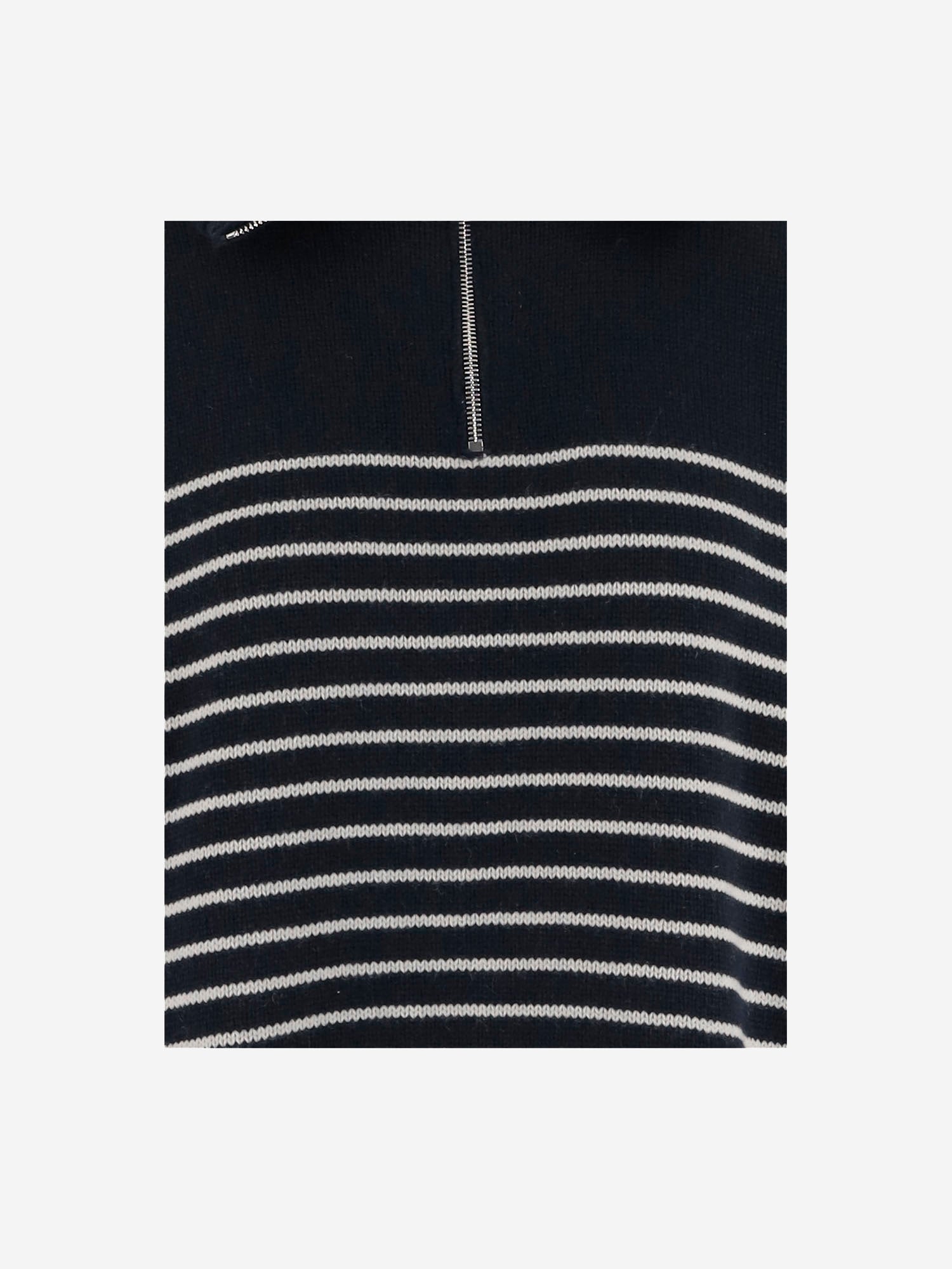 MAGLIONE IN CASHMERE CON MOTIVO A RIGHE MMLB52 18BJF022X MIU MIU 