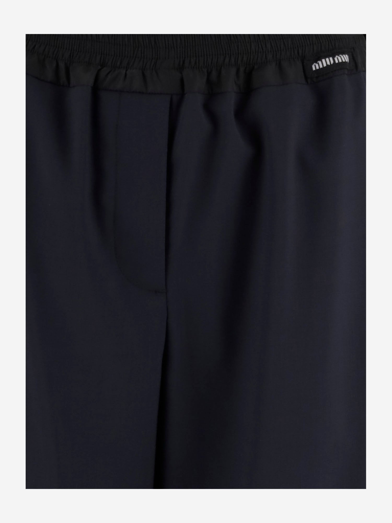 PANTALONI IN LANA MP1927 1XMYF0008 MIU MIU 
