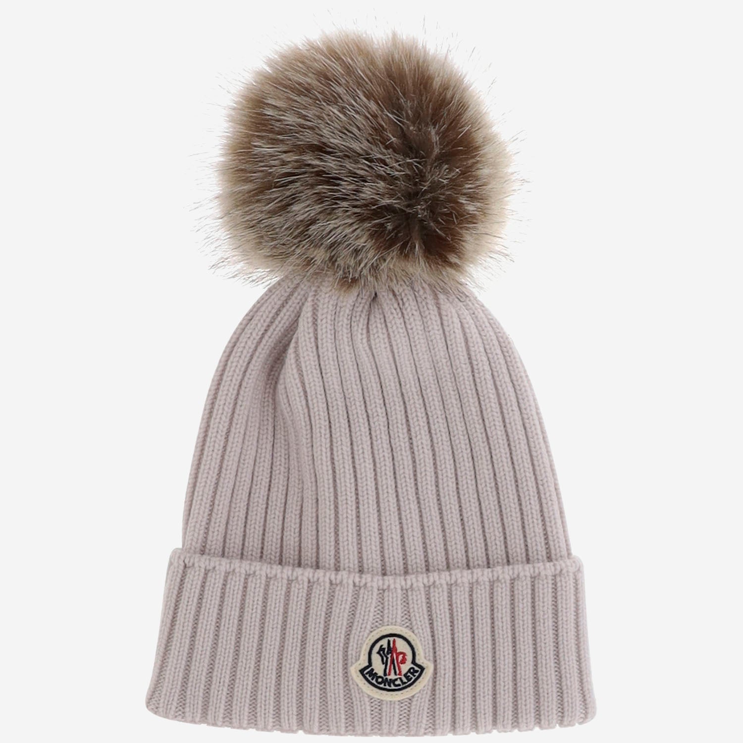 BERRETTO IN LANA CON POMPON 3B00011 A9327216 MONCLER ENFANTS 