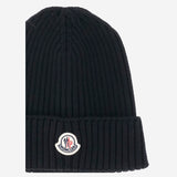 BERRETO IN LANA CON LOGO 3B00012M1131 999 MONCLER ENFANTS 