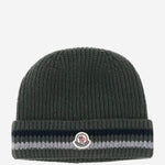 BEANIE IN LANA 3B00024M1241 842 MONCLER ENFANTS 