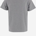 T-SHIRT IN COTONE CON LOGO 8C0000589AFV 980 MONCLER ENFANTS 
