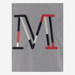 T-SHIRT IN COTONE CON LOGO 8C0000589AFV 980 MONCLER ENFANTS 